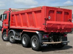 MAN 41.510 TGS 8x4, Stahl, 17m³, Klima, Navi, 113tkm