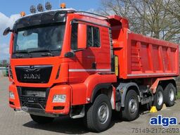 MAN 41.510 TGS 8x4, Stahl, 17m³, Klima, Navi, 113tkm