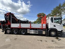Scania G410 8x4 + 34m! CRANE EFFER 685/6S-JIB 6S + WIN...