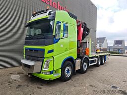 Volvo FH 540 8x4 HMF 8520 K7 7 x Hydr. 4 x Mech!