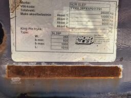 Norse Nor-Slep - 3 axle - Side boards -