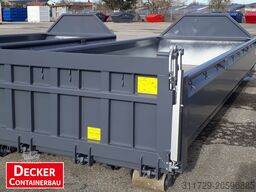 Decker Containerbau Abrollcontainer, Bayernbox, Pendelklappe