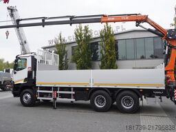 Renault C380 Comfort 6x4 / Atlas 172.3E crane