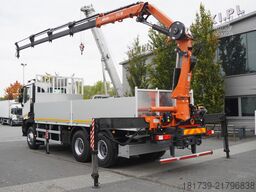 Renault C380 Comfort 6x4 / Atlas 172.3E crane