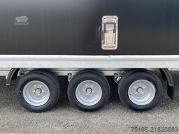 Rosemeier VE Jumbo 35.5 Tridem-Planenaufbau Autotransporter