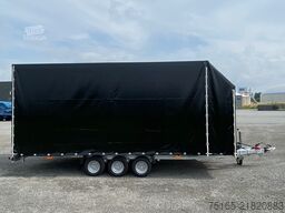 Rosemeier VE Jumbo 35.5 Tridem-Planenaufbau Autotransporter