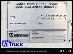 KRONE 2x  Wechselbrücke 7,82, 2680mm Innenhöpestock