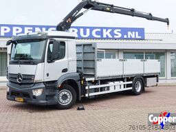 Mercedes-Benz Actros 2130 L Ope+ kraan Hiab type: 118B-3 radi...
