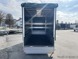 KOCH 8.15 Plane Kastenanhänger gebremst