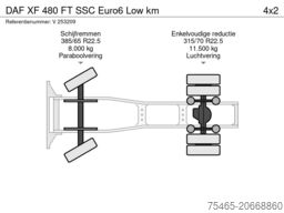 DAF XF 480 FT SSC Euro6 Low km