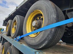 GROENEWEGEN dro-12-24 FLATBED  | STEEL SUSPENSION DRUM BRAK...
