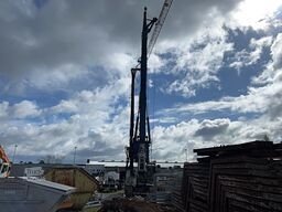 Delmag SR 25 BT / RH 18 on Sennebogen SR25 with ABI MDBA 3500 Soil Improvement Rig