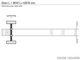 Ekeri L 1 BOX L=10976 mm