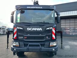 Scania G 500 XT 4x4 Kipper/Kraan