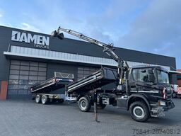 Scania G 500 XT 4x4 Kipper/Kraan