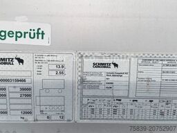 SCHMITZ CARGOBULL Liftachse, Edscha, Rahmen verzinkt, 385/65