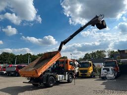 MAN 18.320 3Skipper mit HIAB 111 Kran + Greifer