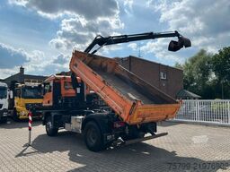 MAN 18.320 3Skipper mit HIAB 111 Kran + Greifer