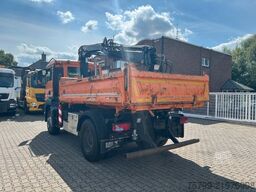 MAN 18.320 3Skipper mit HIAB 111 Kran + Greifer