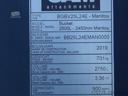 CAM Schaufel für Manitou