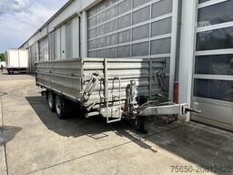 Humbaur D1AC  Tandemkipper- Tieflader mit Aufsatz, neuwertig