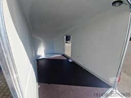 Debon schöner Polycargo 1300 blau Aluräder Tür