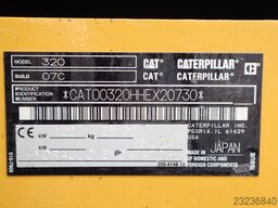 Caterpillar 320 07C | BUCKET | QUICK COUPLER