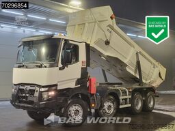 Renault C 520 8X4 15m3 tipper Steel suspension Big-Axle...