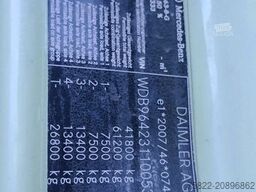 MERCEDES-BENZ Arocs 4145 / 8X4 / Retarder / Meiller BORDMATIK