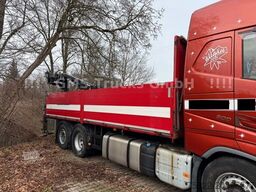 VOLVO FH 500 / 6X2 / Atlas Kran 145.2 Zange / German