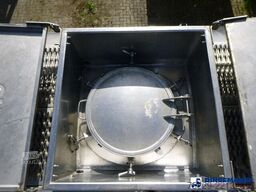 Magyar Chemical tank inox 33 m3 / 1 comp