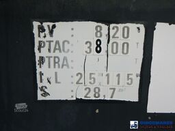 Magyar Chemical tank inox 33 m3 / 1 comp