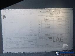L.A.G. Fuel tank alu 44.4 m3 / 6 comp + pump