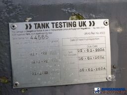 L.A.G. Fuel tank alu 44.4 m3 / 6 comp + pump