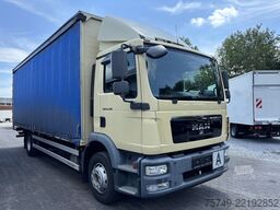 man TGM 15.290 BL 4x2 BL Plane u. Spriegel Gardine