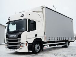 SCANIA P 280 / SOLÓWKA / FIRANKA - 7,70 M / 4X2  / WECO