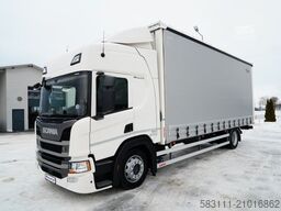 SCANIA P 280 / SOLÓWKA / FIRANKA - 7,70 M / 4X2  / WECO