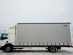 SCANIA P 280 / SOLÓWKA / FIRANKA - 7,70 M / 4X2  / WECO