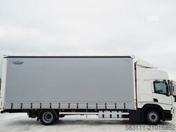 SCANIA P 280 / SOLÓWKA / FIRANKA - 7,70 M / 4X2  / WECO