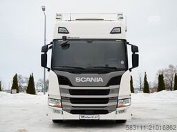 SCANIA P 280 / SOLÓWKA / FIRANKA - 7,70 M / 4X2  / WECO