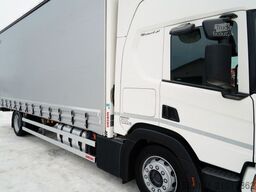 SCANIA P 280 / SOLÓWKA / FIRANKA - 7,70 M / 4X2  / WECO