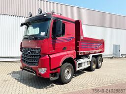 Mercedes-Benz Arocs 2658 K 6x4 Arocs 2658 K 6x4, Retarder, Stahlmulde ca. 11m³, hydr. Heckklappenöffnung