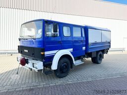 Iveco-Magirus 120-23 AW 4x4 Doka 120-23 AW 4x4 Doka, V8-Motor, Gerätewagen, Seilwinde