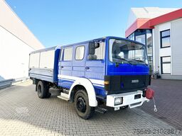 Iveco-Magirus 120-23 AW 4x4 Doka 120-23 AW 4x4 Doka, V8-Motor, Gerätewagen, Seilwinde