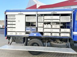 Iveco-Magirus 120-23 AW 4x4 Doka 120-23 AW 4x4 Doka, V8-Motor, Gerätewagen, Seilwinde