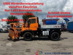 Kipper LKW Unimog U500 238PS Winterdienst +Streuer+Schild +1453 BS