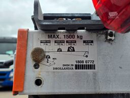 MERCEDES-BENZ Actros 2553 / Retarder / Ladebordwand /Lenkachse