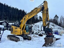 Komatsu PC228USLC-11 Crawler Excavator – Rototilt and 2 Bu