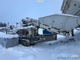 Metso LT200HP cone crusher with hopper (engine replaced)