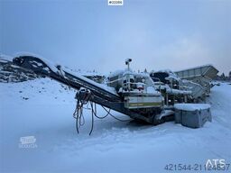 Metso LT200HP cone crusher with hopper (engine replaced)